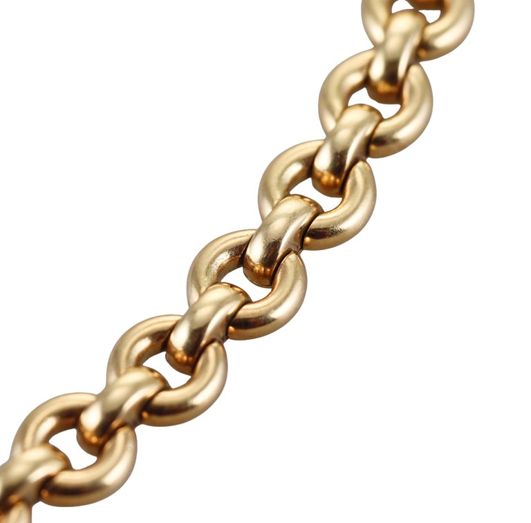Chopard Happy Diamonds Large Heart Yellow Gold Pendant Necklace