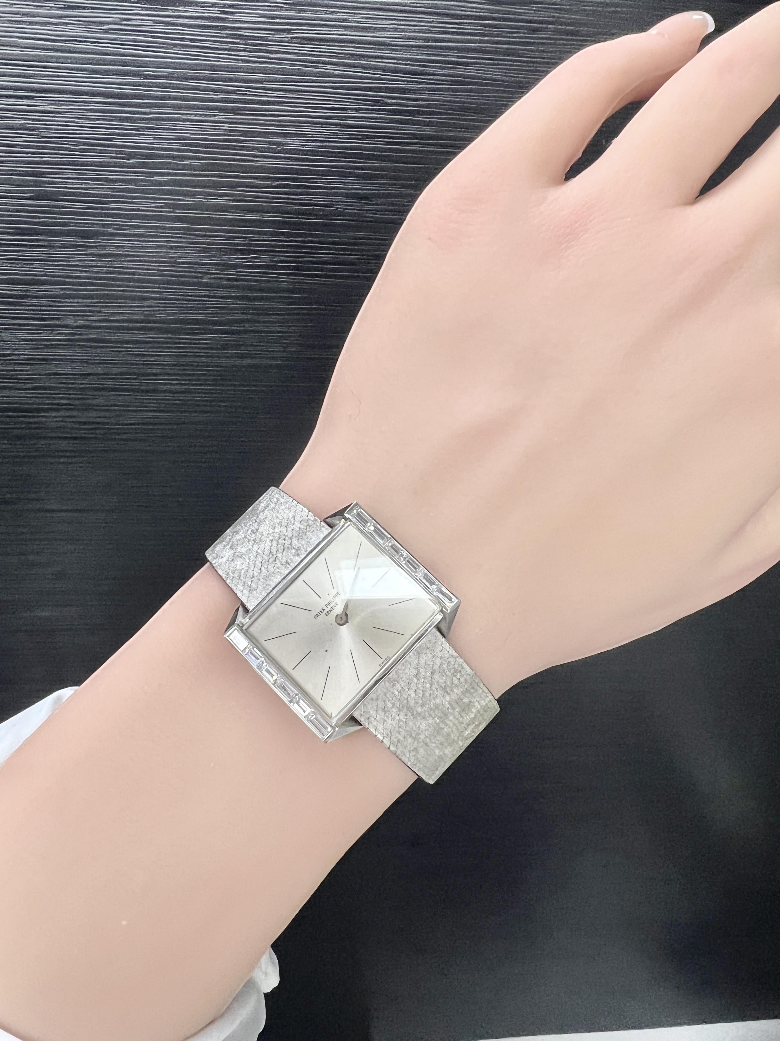 Patek Philippe Classique White Gold and Diamond Watch