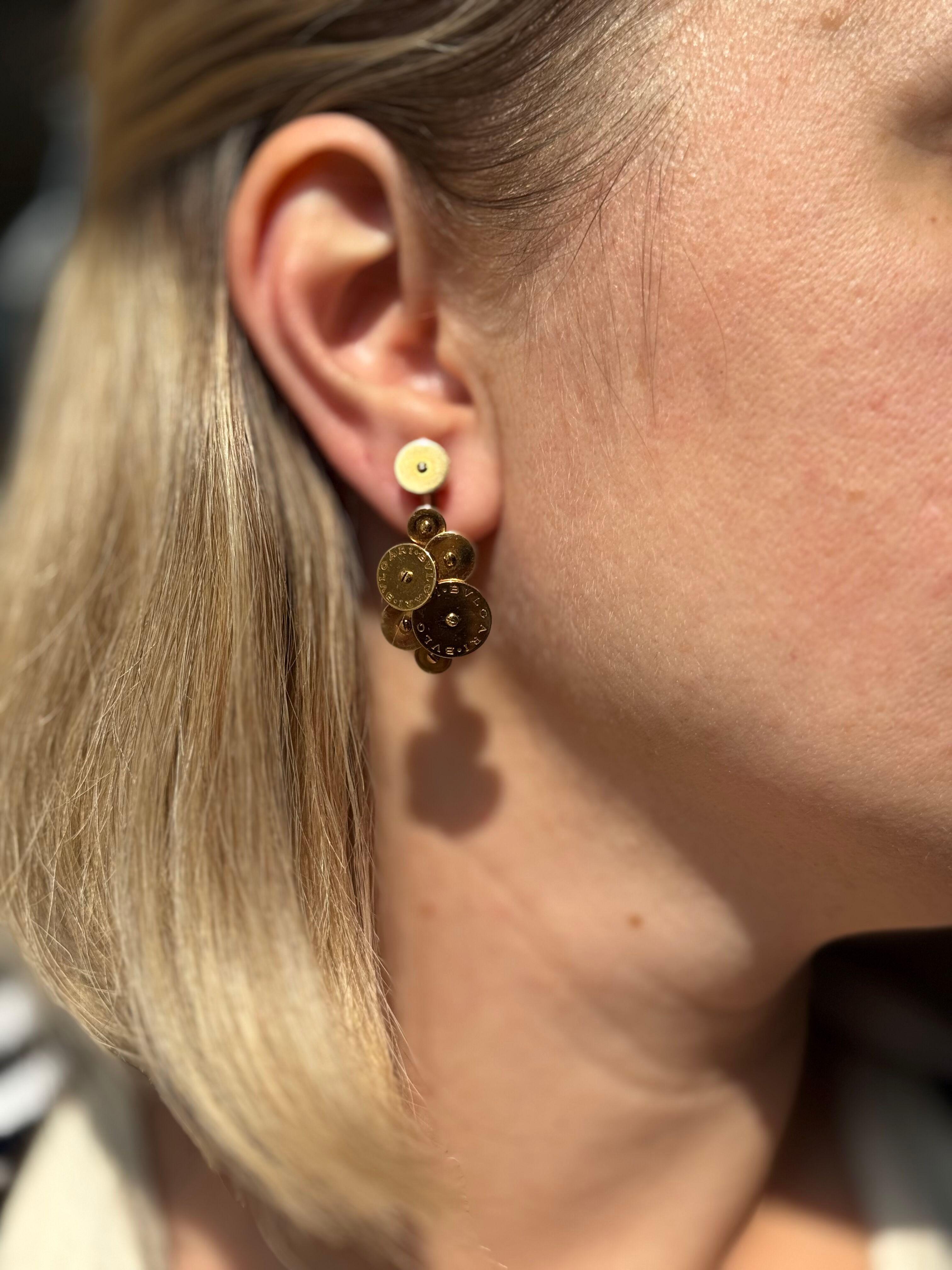 Bvlgari Bulgari Cicladi Gold Earrings