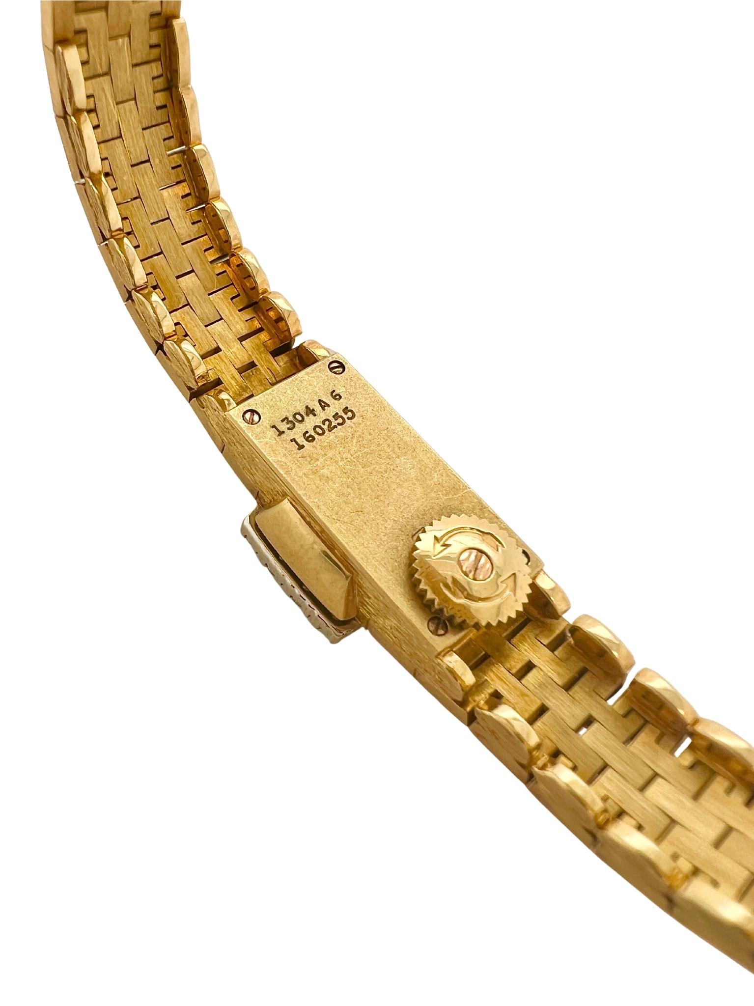 Piaget 18k Gold and Diamond Mechanical Wristwatch