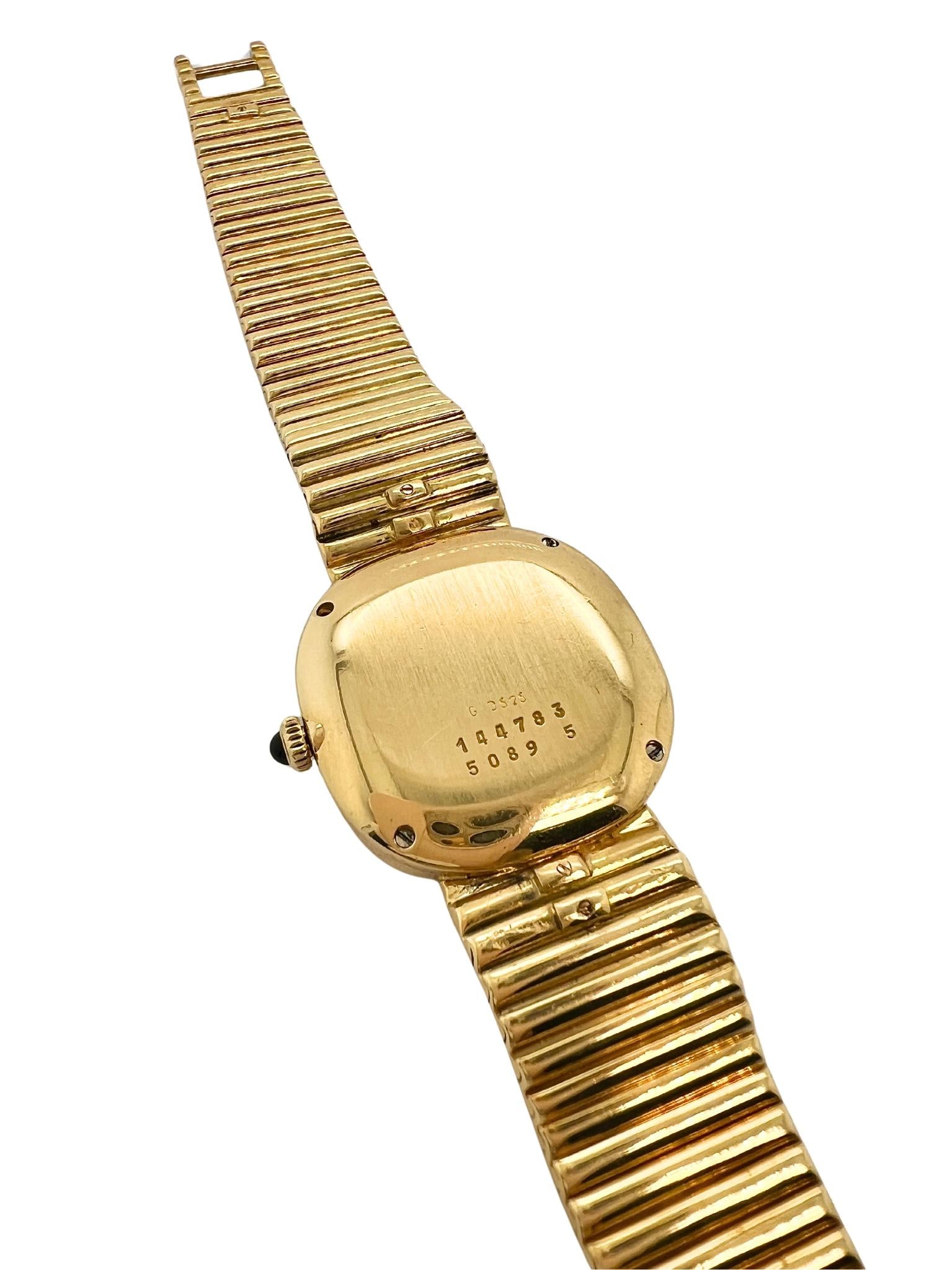 Chopard Happy 18k Yellow Gold Diamond Ladies Watch