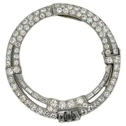 Van Cleef & Arpels Circles of Diamond Clip