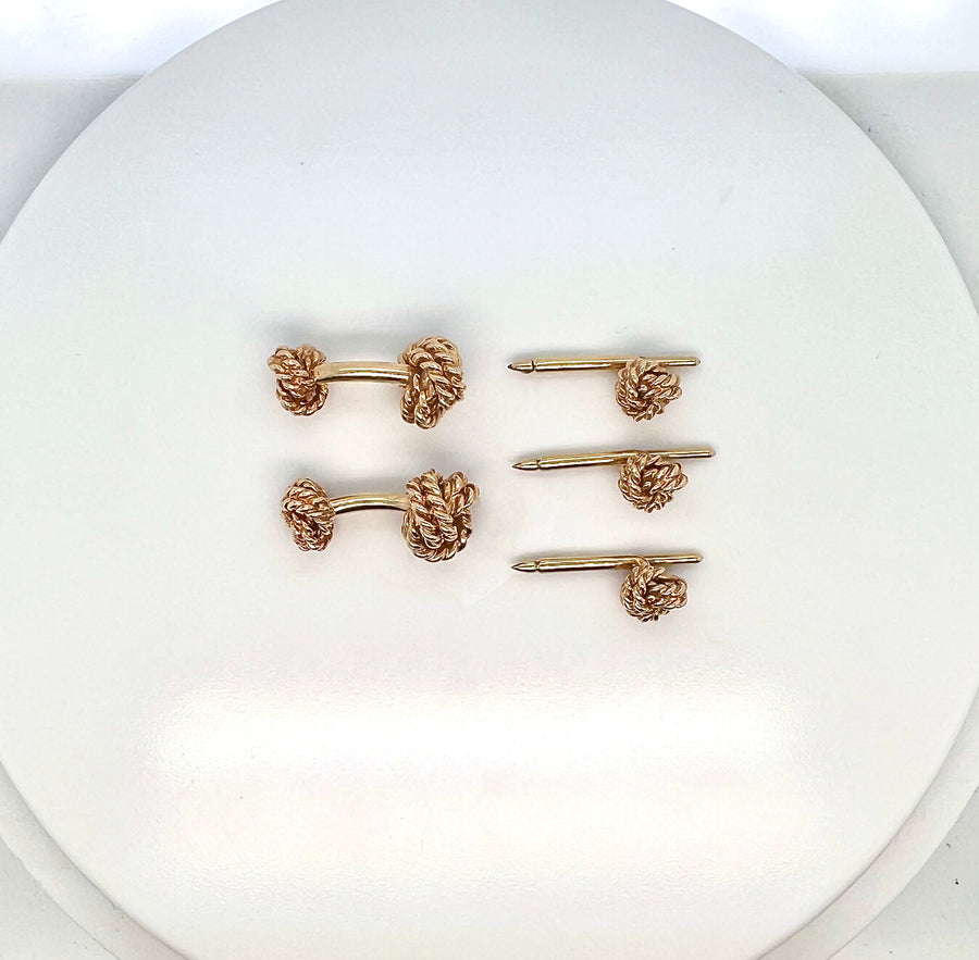 Tiffany & Co. Gold Dress Set - 14kt