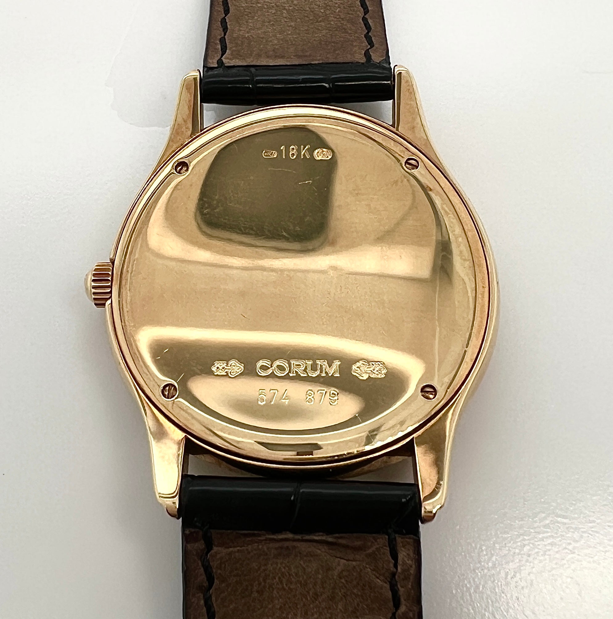 Corum 18k Gold Vintage Watch