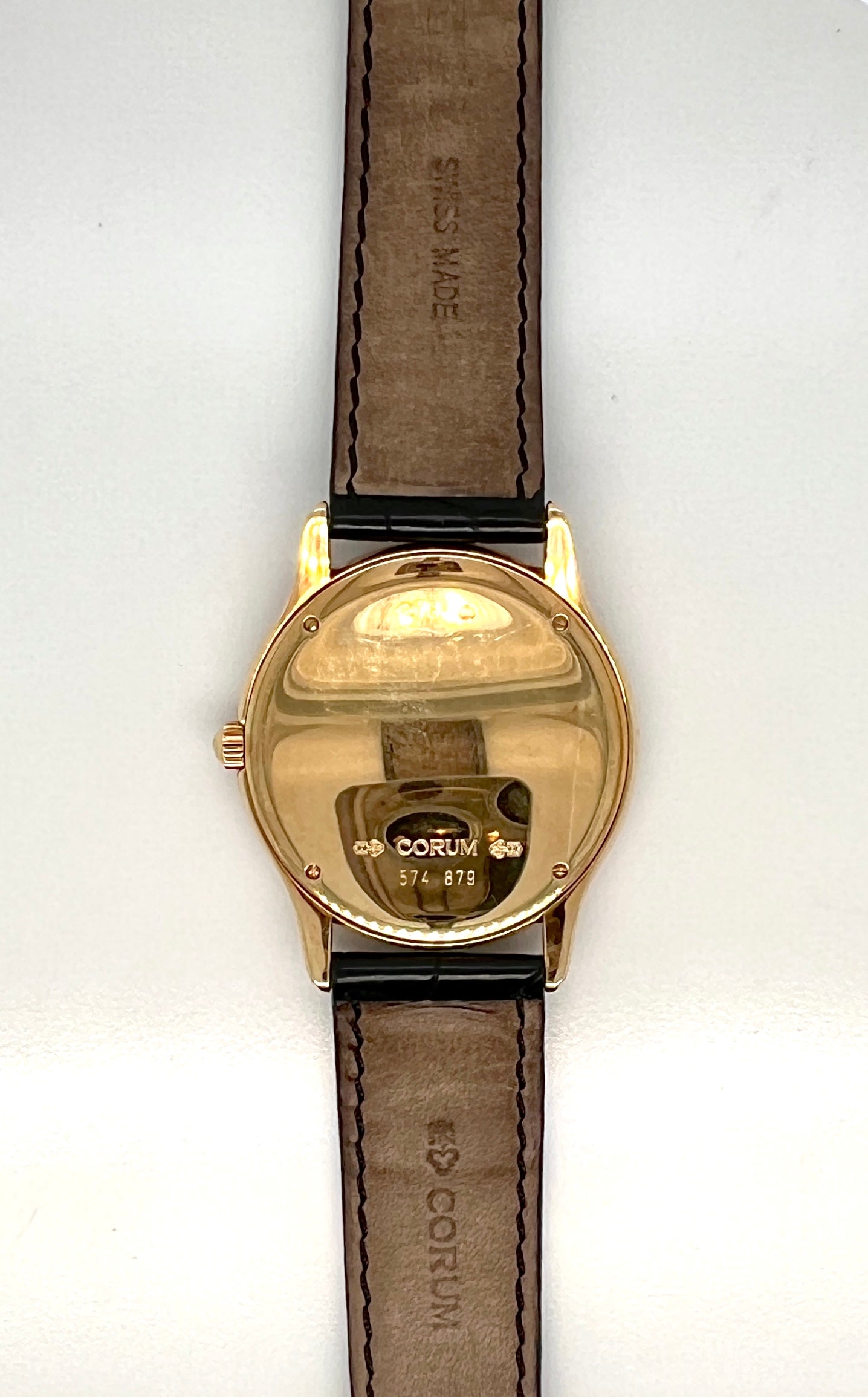 Corum 18k Gold Vintage Watch