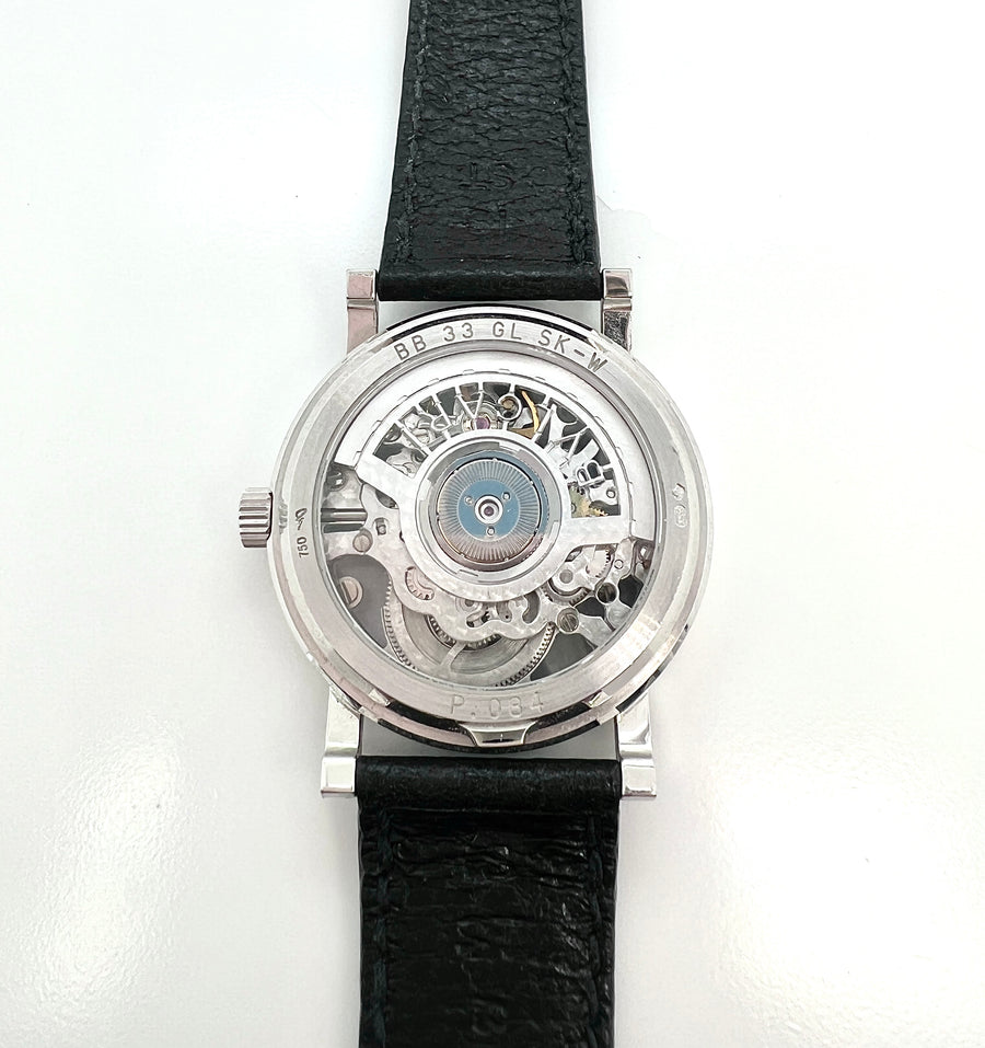 Bvlgari 18k White Gold Skeletonized Wristwatch