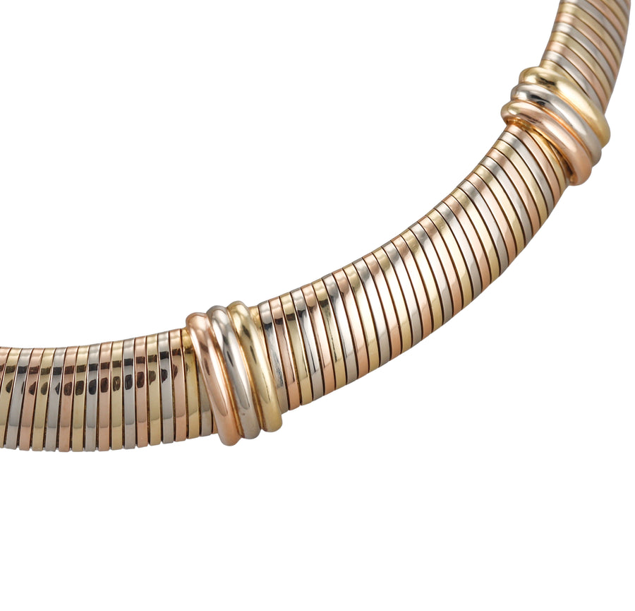 Cartier Trinity Tri Color Gold Necklace