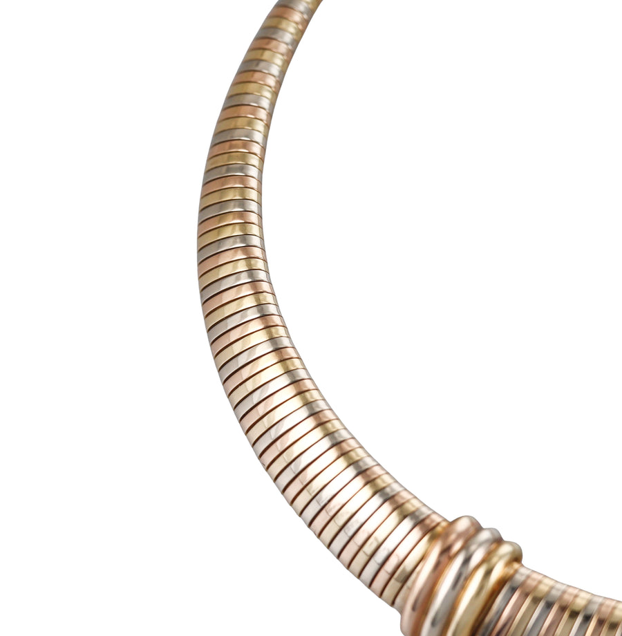Cartier Trinity Tri Color Gold Necklace