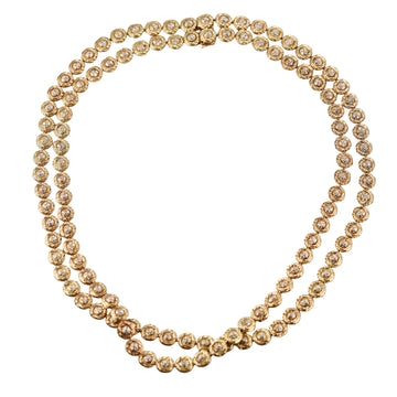 M. Gerard Yellow Gold Diamond Two Strand Necklace