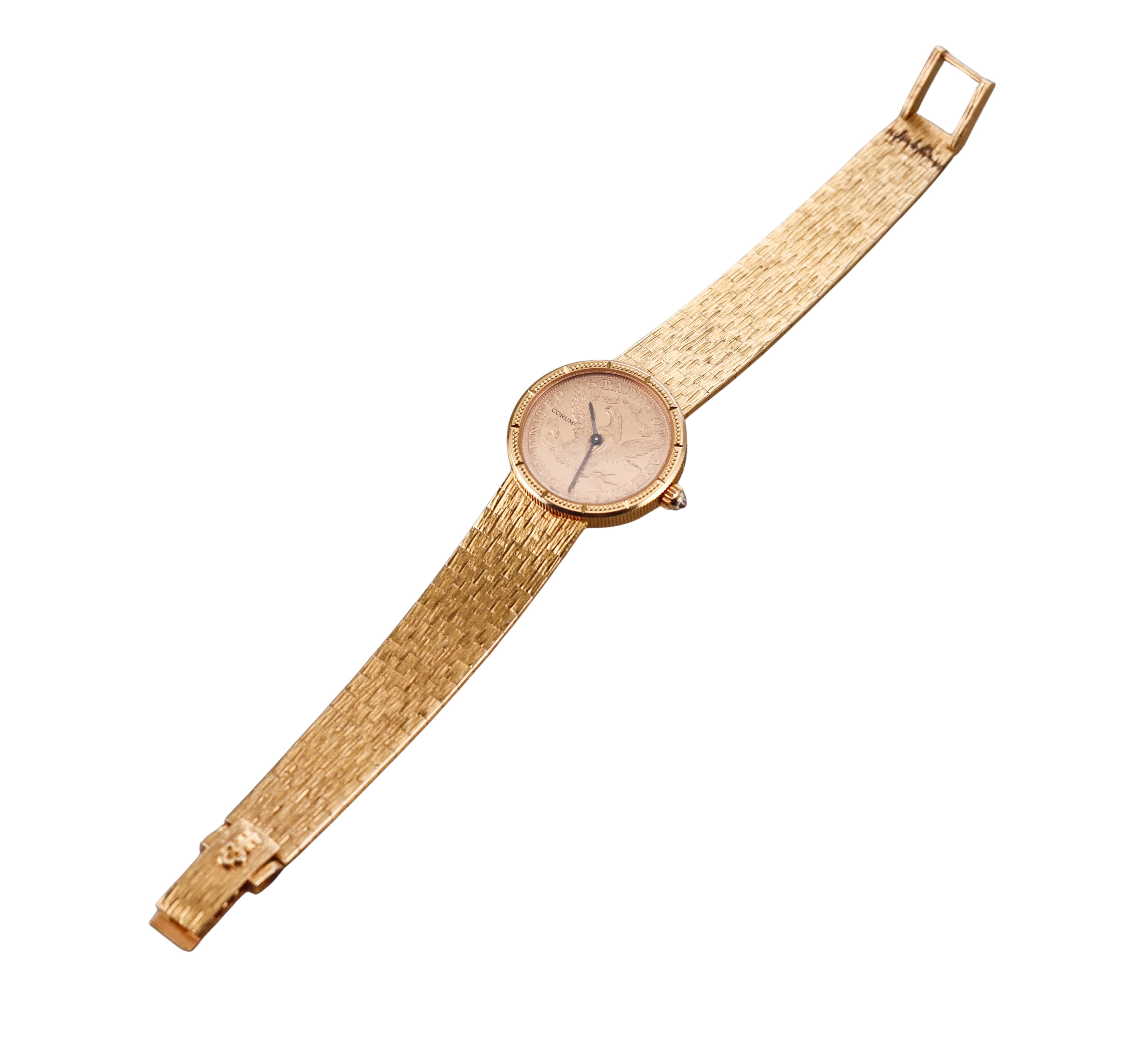 Corum Yellow Gold $5 US Gold Coin Liberty Head Watch