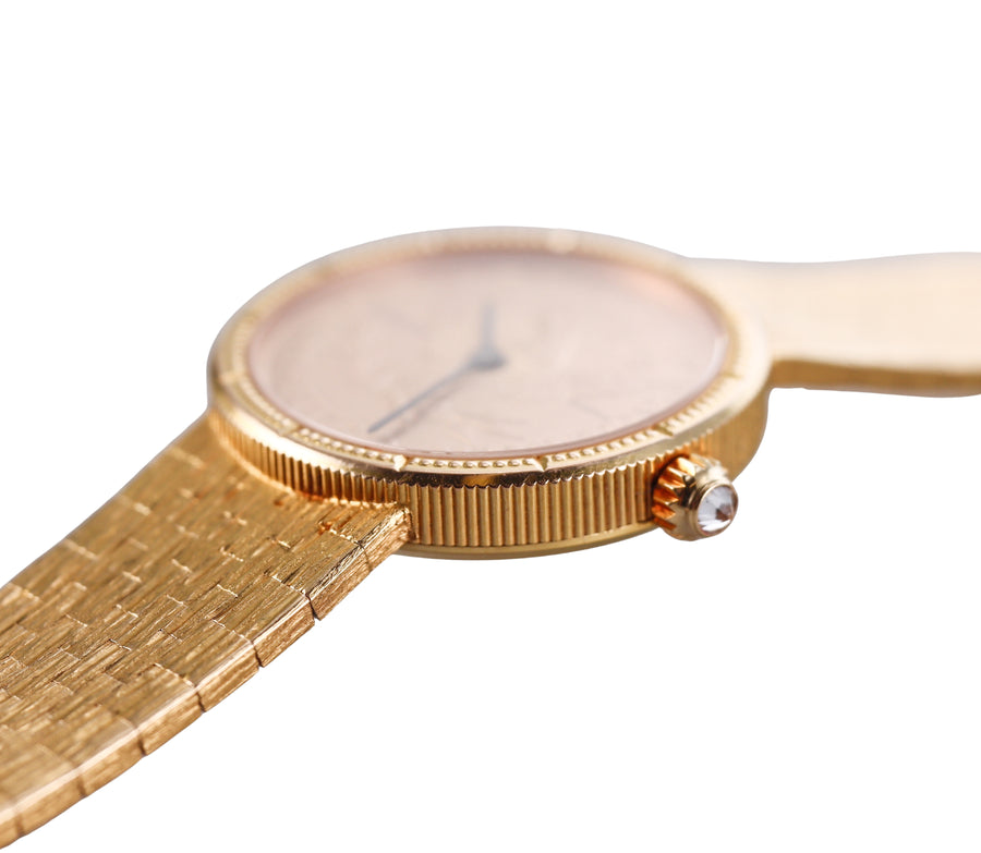 Corum Yellow Gold $5 US Gold Coin Liberty Head Watch