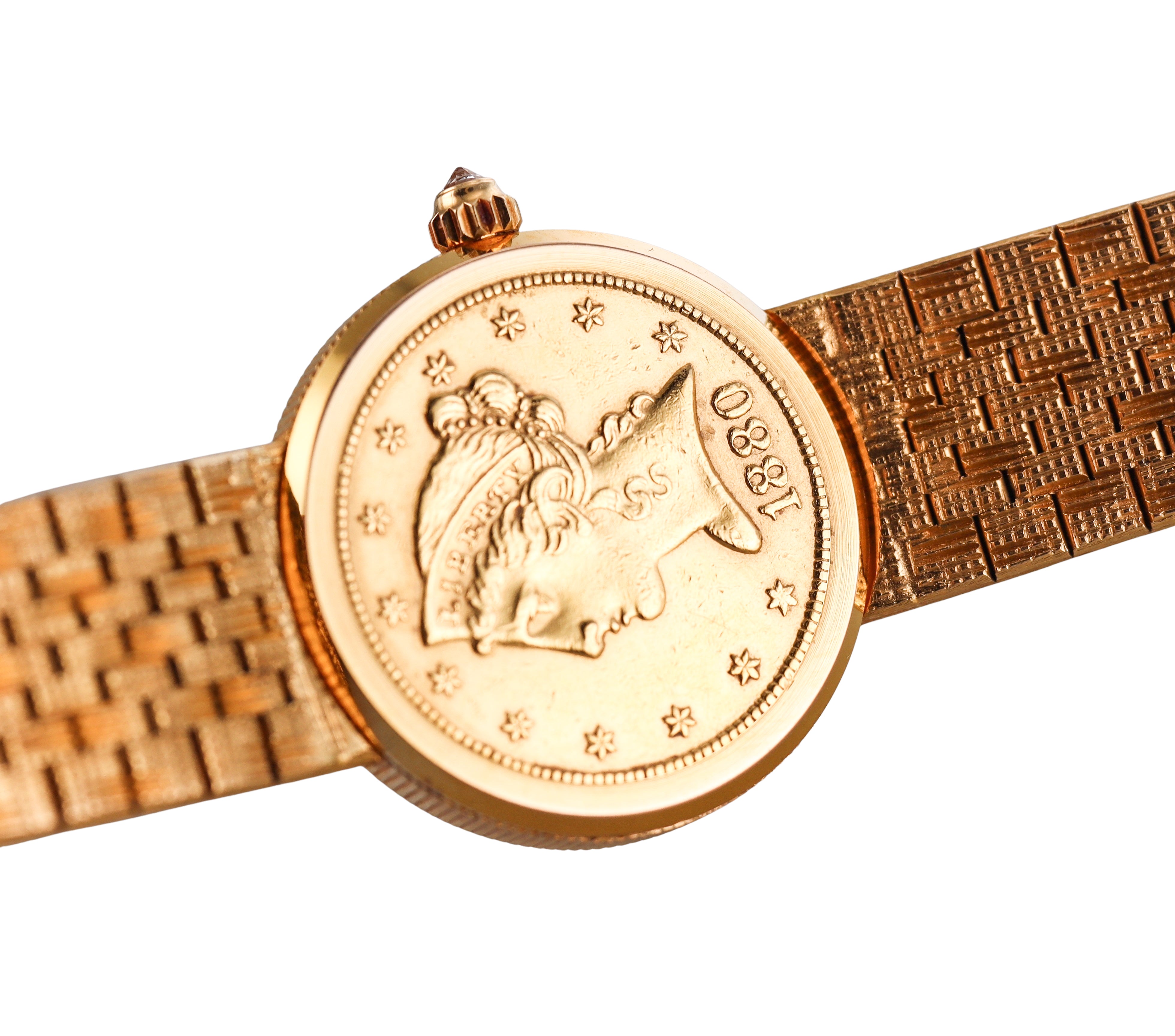 Corum Yellow Gold $5 US Gold Coin Liberty Head Watch