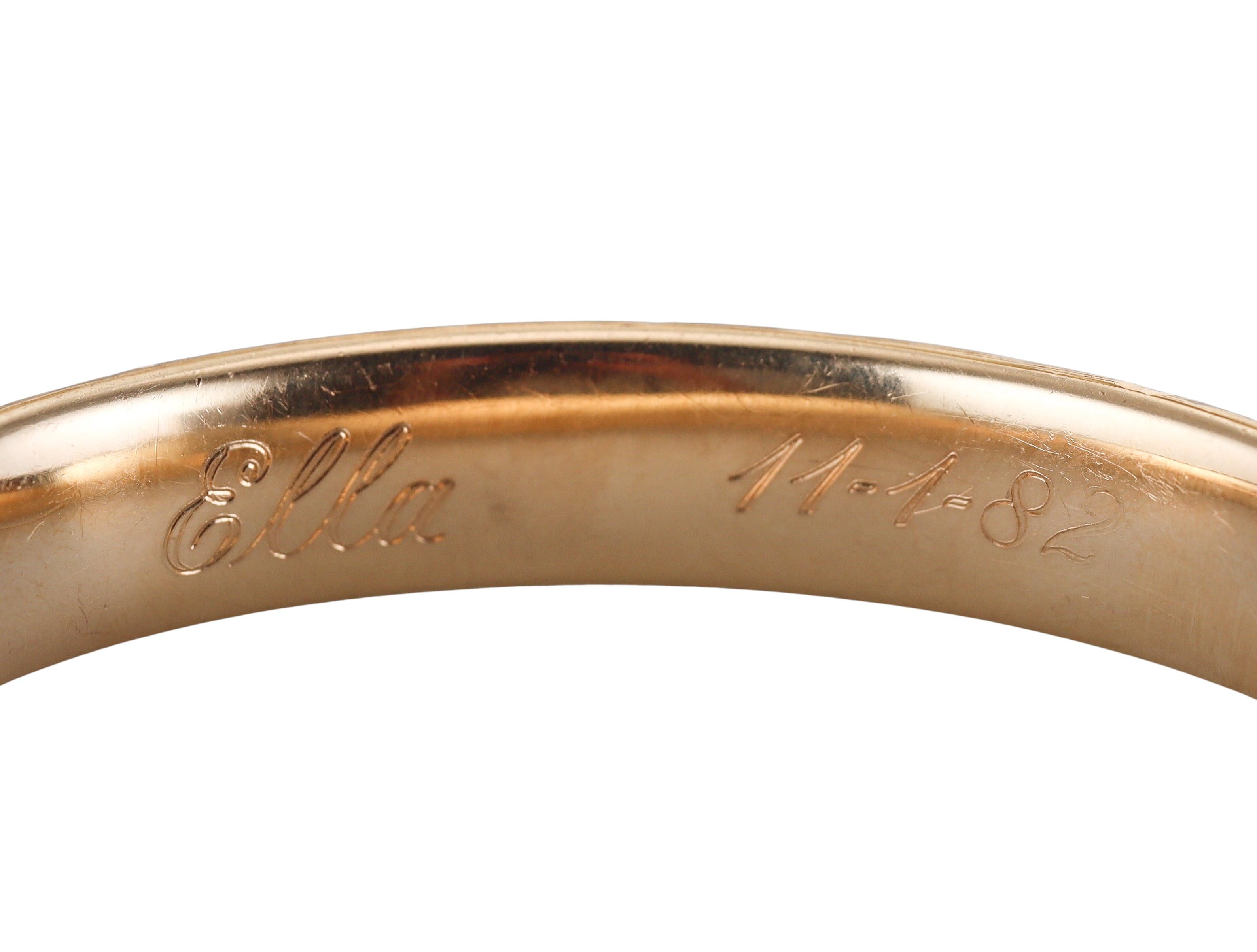Antique Yellow Gold Bangle Bracelet