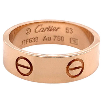 Rose Gold Cartier Love Ring