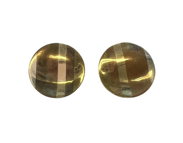 Tiffany & Co. Mixed Metal Inlay Earrings