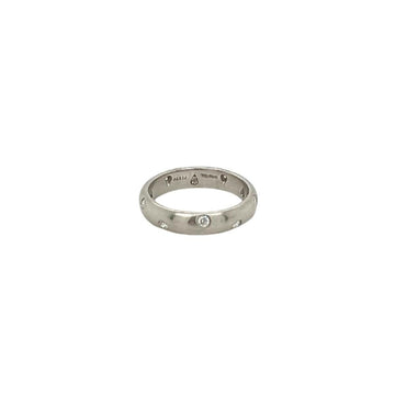 Tiffany & Co. Etoile 950 Platinum Diamond Band Ring Size 6