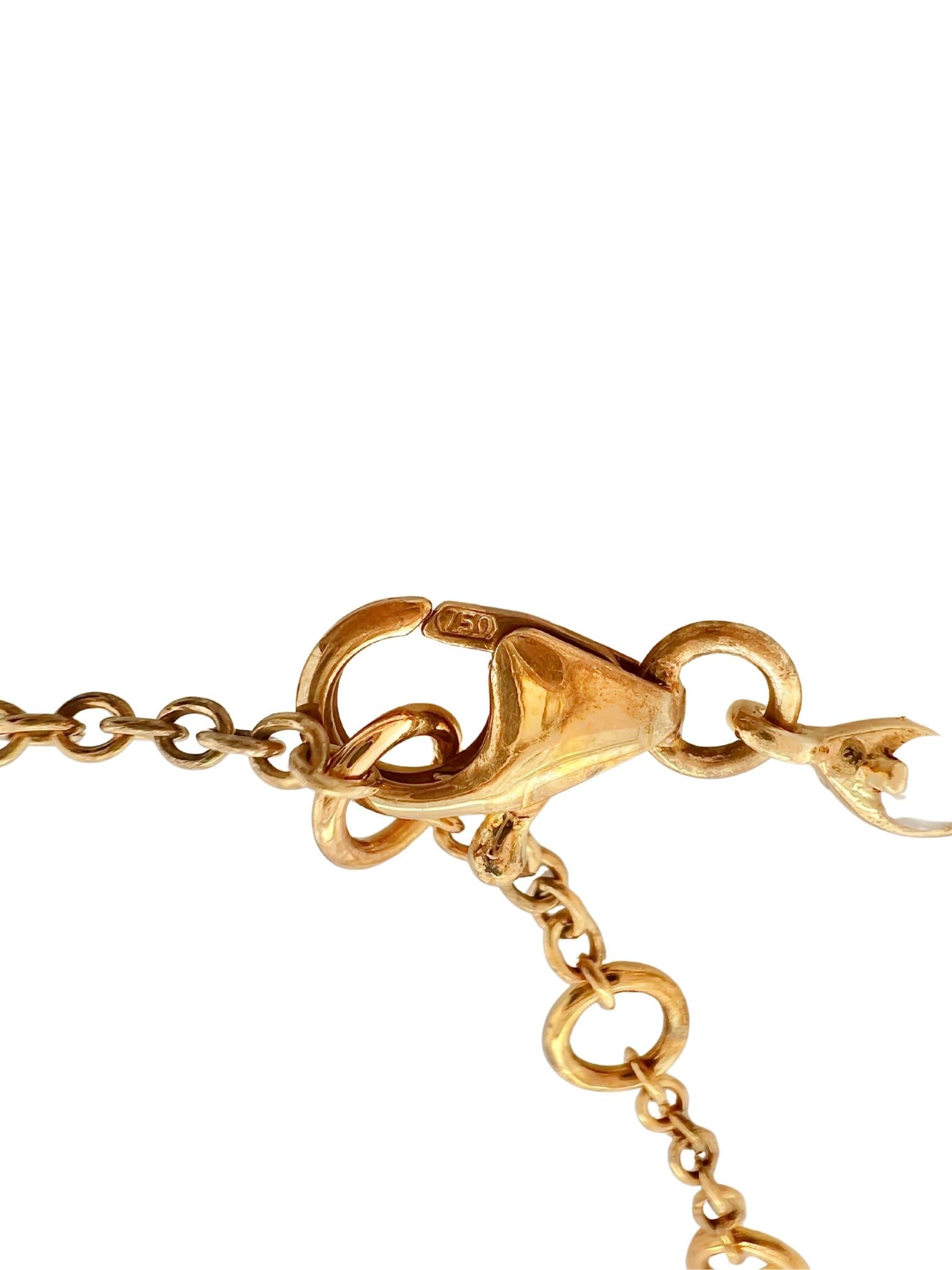 Victorian 18k Yellow Gold Amethyst Seed Pearl Necklace