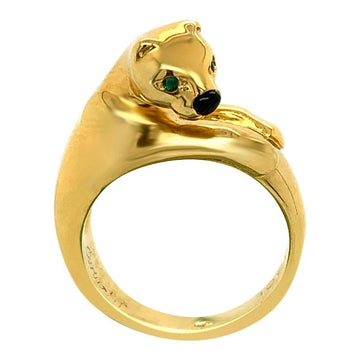 Cartier Panther 18 Karat Yellow Gold Ring