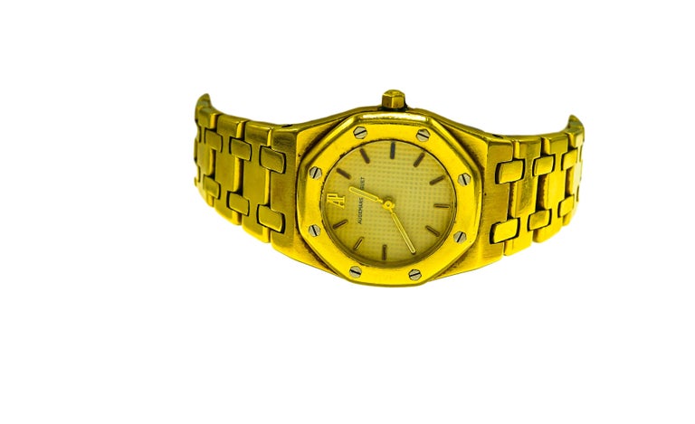 Audemars Piguet 18 Karat Gold Watch