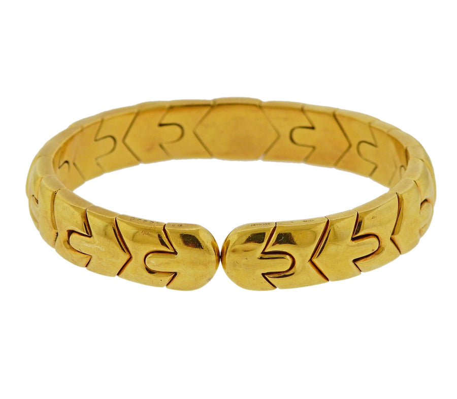 Bulgari Gold Diamond Bracelet