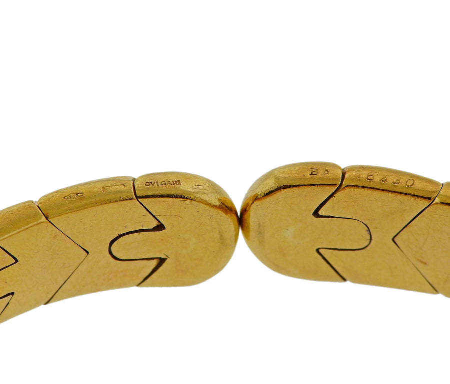 Bulgari Gold Diamond Bracelet