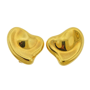 Tiffany & Co Elsa Peretti Design Heart Earrings