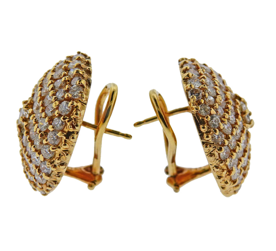 Diamond Gold Earrings
