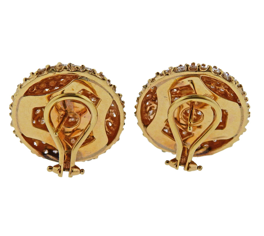 Diamond Gold Earrings
