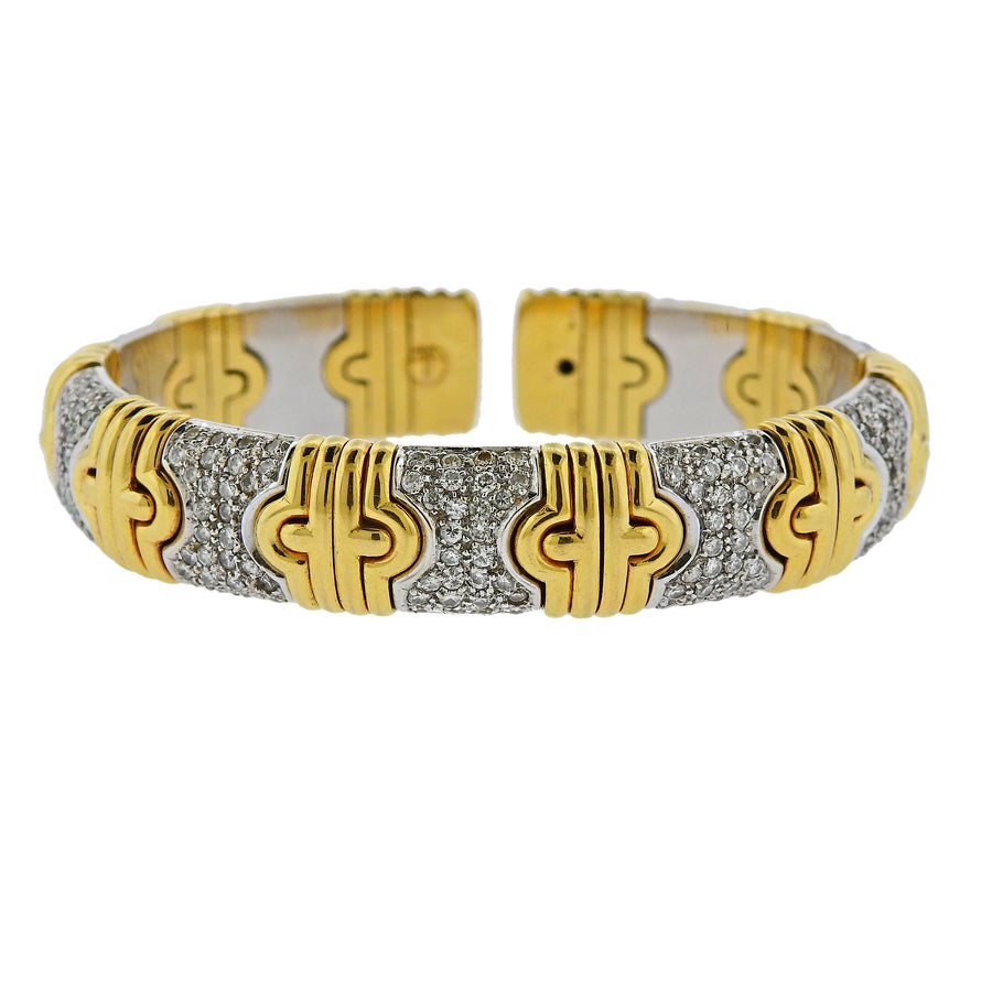 Diamond Gold Flexible Bracelet