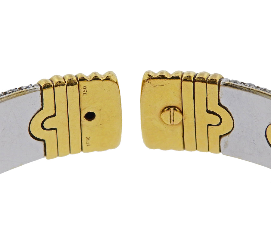 Diamond Gold Flexible Bracelet