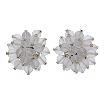 Aletto Brothers Crystal Diamond Gold Earrings