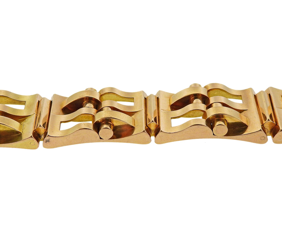 France Retro Gold Bracelet