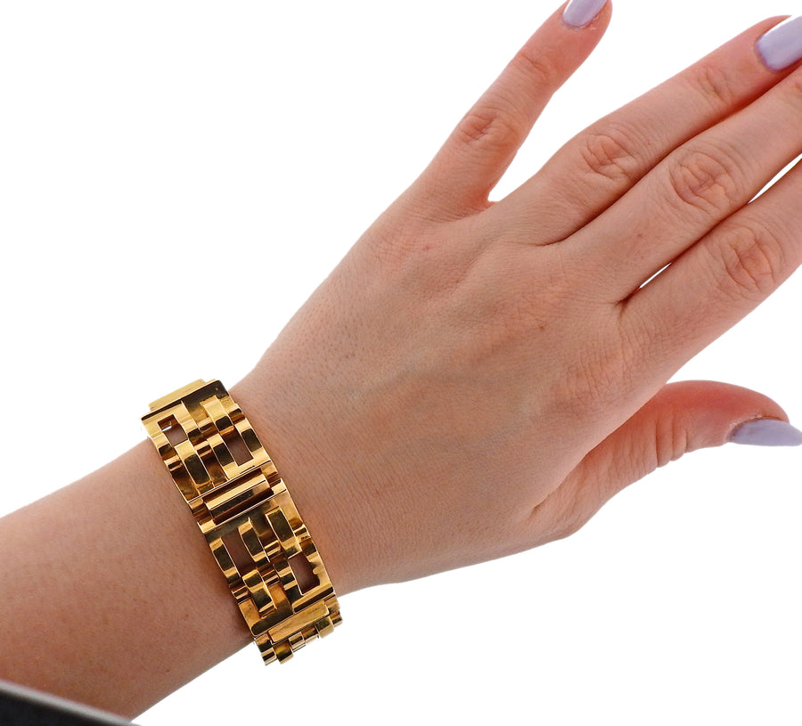 France Retro Gold Bracelet