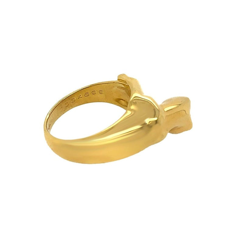 Cartier Panther 18 Karat Yellow Gold Ring