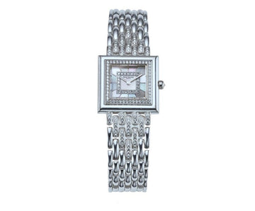 Patek Philippe 18K White Gold and Diamond Wrist Watch